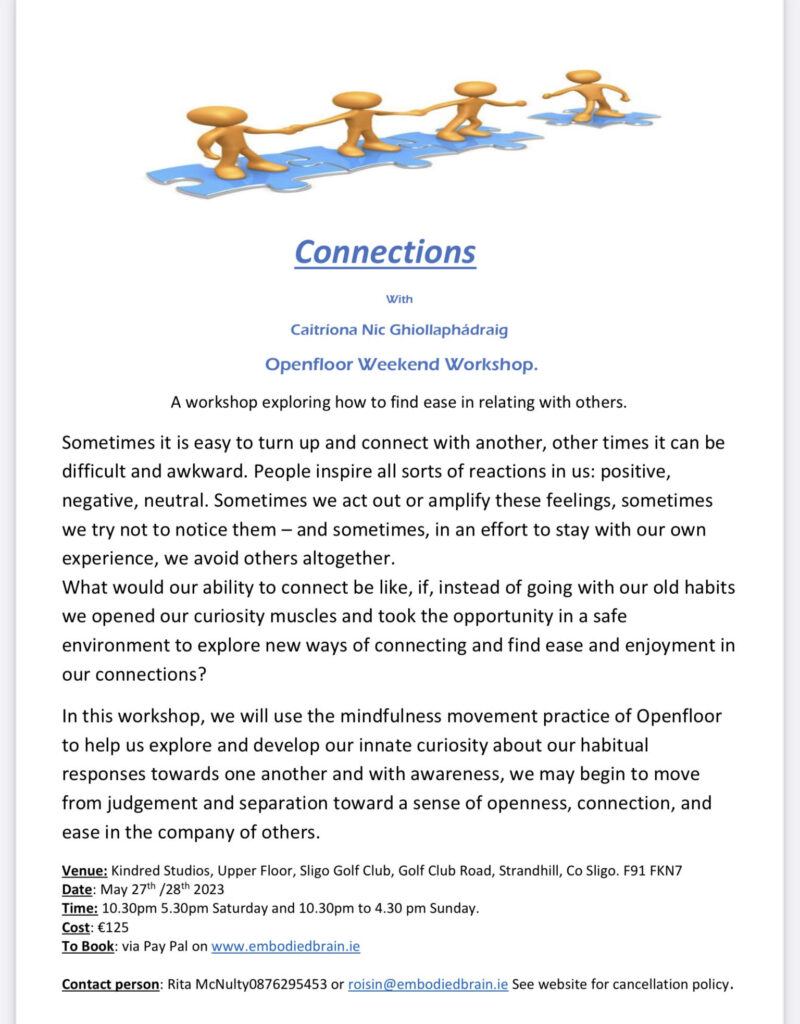 Connections - An Openfloor Weekend Workshop